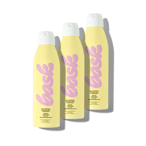 Bask SPF 50 Spray 3 Pack